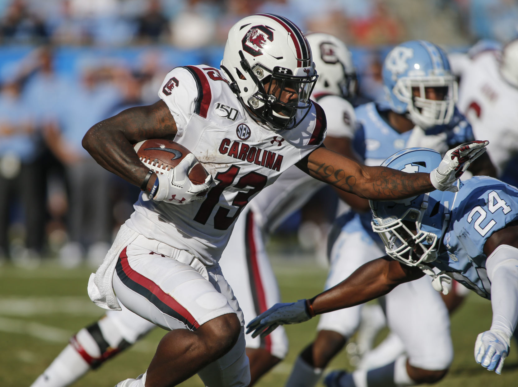 South Carolina North Carolina football
